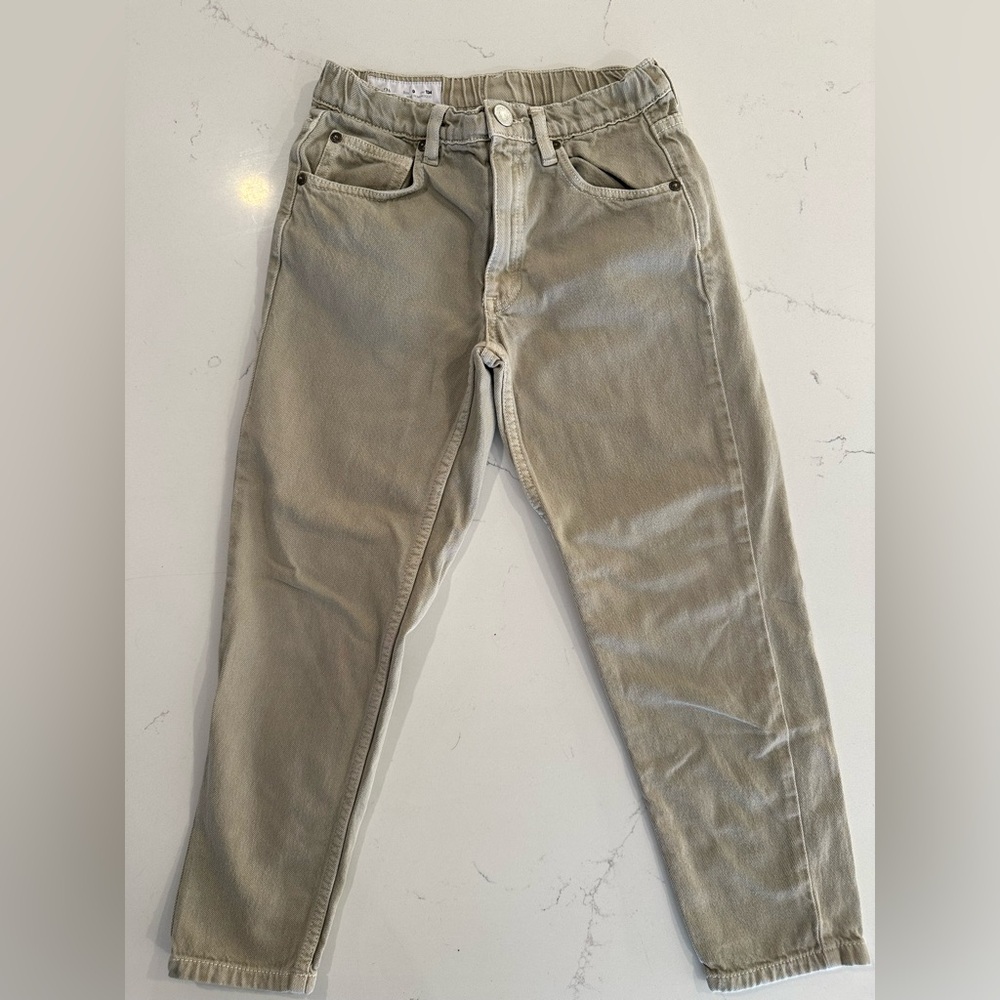 Zara Boys Beige-Gray Jeans